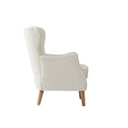 Dorothy Upholstered Armchair with Rubber Wood & Durable Legs