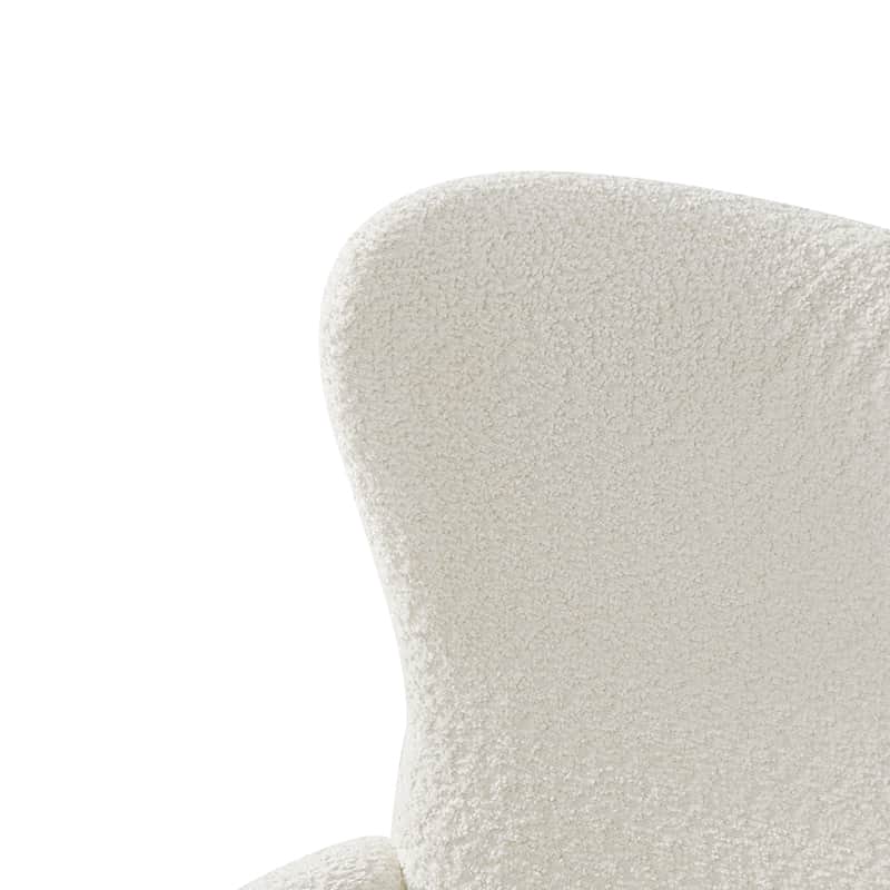 Dorothy Upholstered Armchair with Rubber Wood & Durable Legs