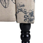 Lilith Upholstered Recliner Chair with Adjustable Backrest & Footrest