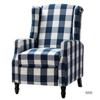 Lilith Upholstered Recliner Chair with Adjustable Backrest & Footrest