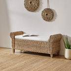 Coastal Charm: Wilhelm Rattan Storage Bench