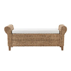 Coastal Charm: Wilhelm Rattan Storage Bench