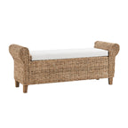 Coastal Charm: Wilhelm Rattan Storage Bench
