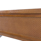 Bertrame Mid-Century L Shape Lift Top Office Desk