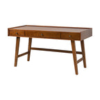 Charlotte Mid-century Modern 60 Computer Desk with Cable Management & Charging Station