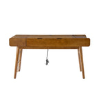 Reg  Mid-century Desk with Two Power Outlets
