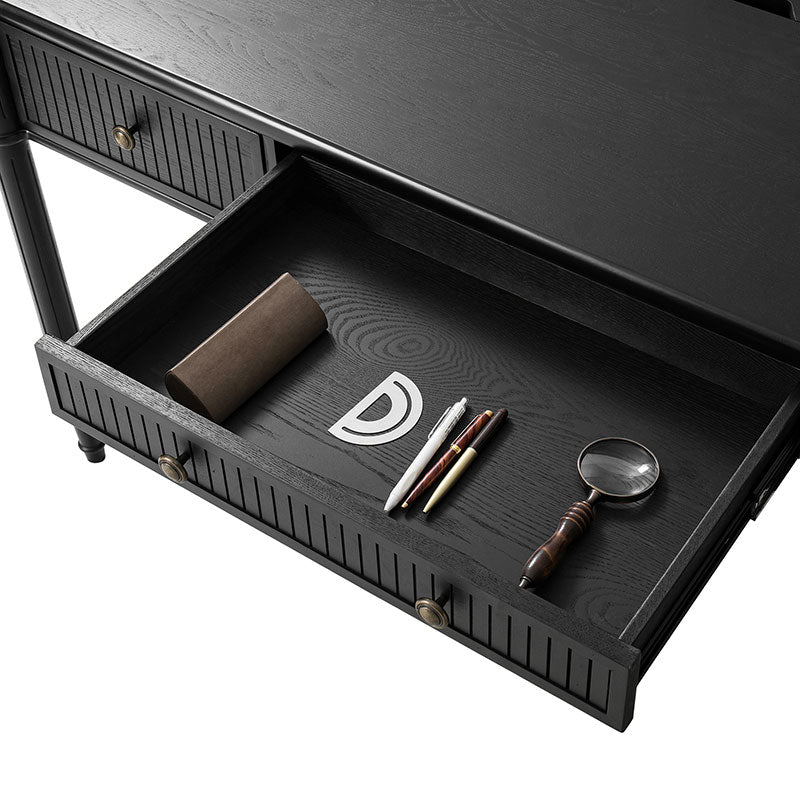 Isaac Transitional 60''W Office Desk With 3 Drawers