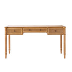 Isaac Transitional 60''W Office Desk With 3 Drawers