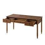 Isaac Transitional 60''W Office Desk With 3 Drawers