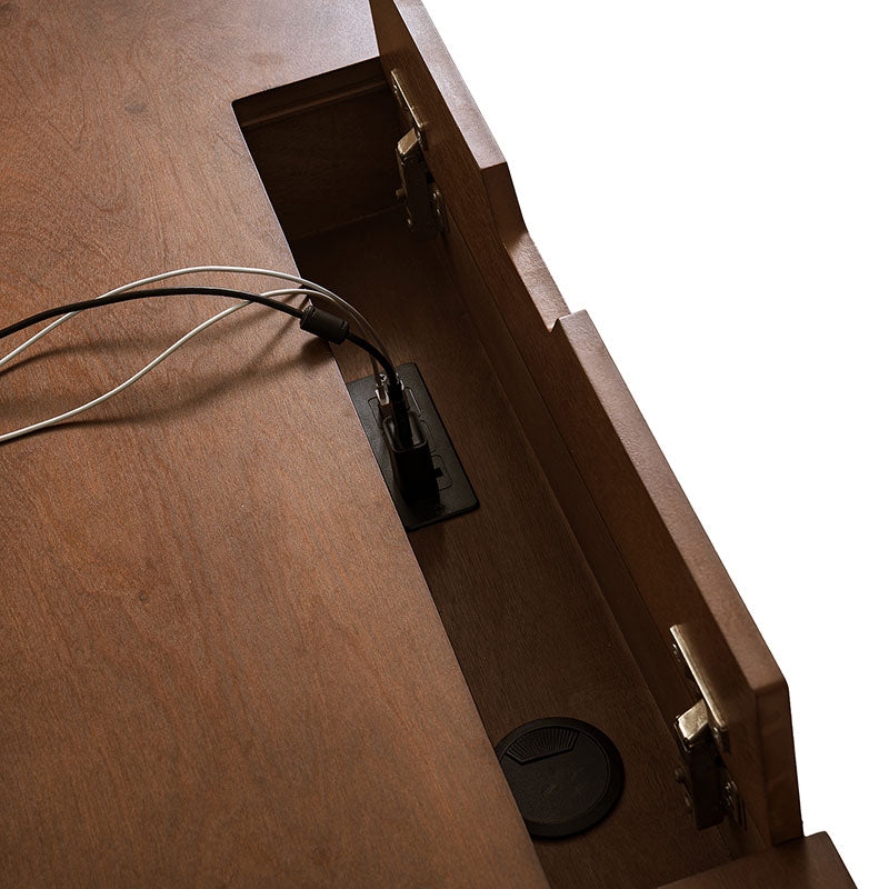 Isaac Transitional 60''W Office Desk With 3 Drawers