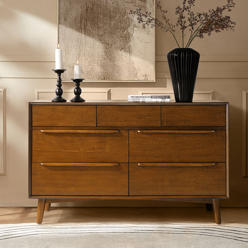Ileanna Mid-century Modern 7-Drawer Dresser