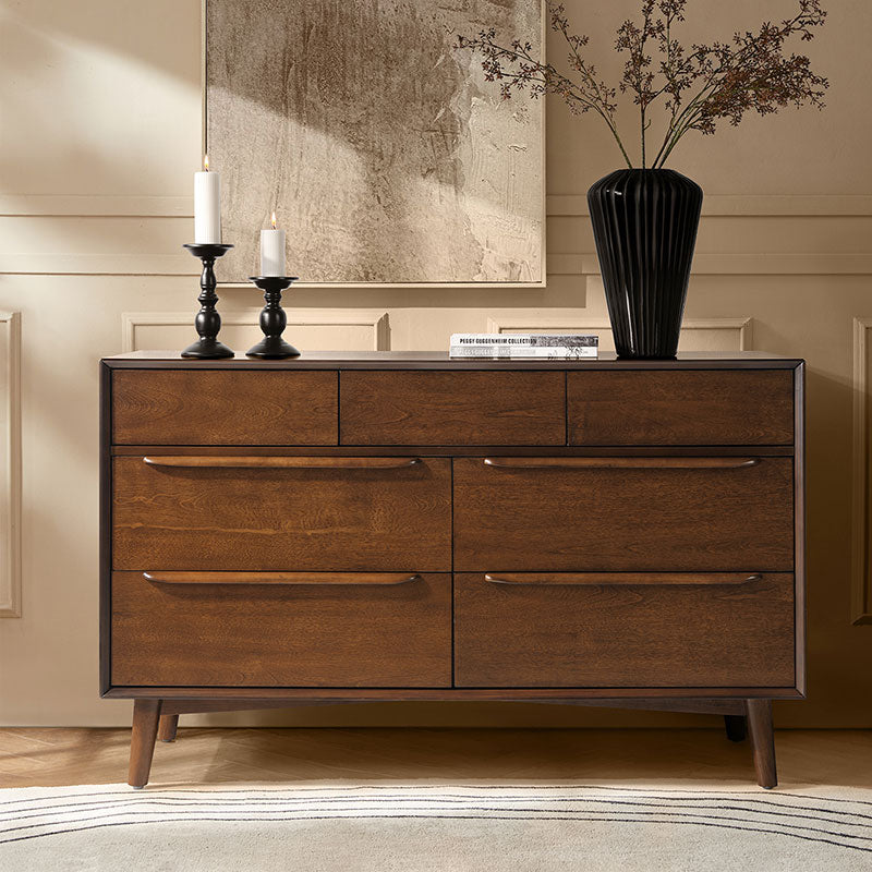 Ileanna Mid-century Modern 7-Drawer Dresser