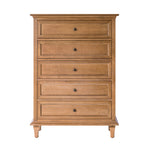 Robbie Transitional Solid Wood 6-Drawer Dresser for Bedroom Storage