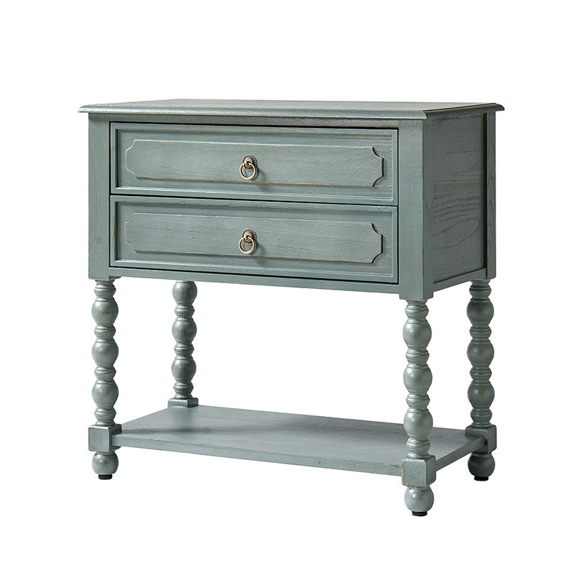 Multi-Functional Wooden Nightstand with USB & Open Shelf(Optional Types)