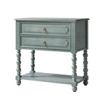 Multi-Functional Wooden Nightstand with USB & Open Shelf(Optional Types)