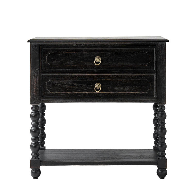 Multi-Functional Wooden Nightstand with USB & Open Shelf(Optional Types)