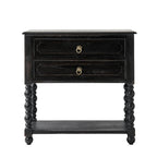 Multi-Functional Wooden Nightstand with USB & Open Shelf(Optional Types)