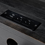 Multi-Functional Wooden Nightstand with USB & Open Shelf(Optional Types)