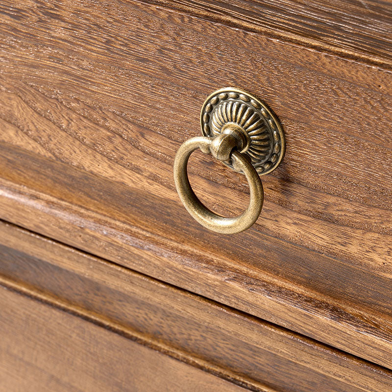 Multi-Functional Wooden Nightstand with USB & Open Shelf(Optional Types)