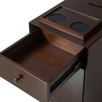 Vira End Table with Storage and Built-in Outlets(Optional Types)