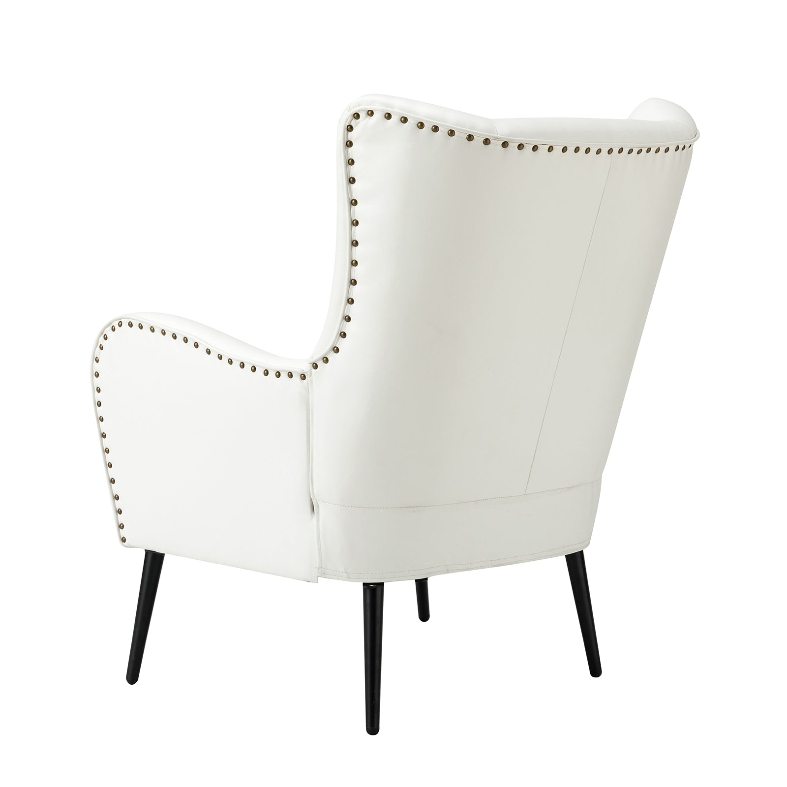 Shepherd Wingback Vegan Leather Armchair(Optional Types)