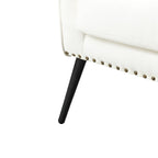 Shepherd Wingback Vegan Leather Armchair(Optional Types)