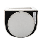 Pablo Modern Swivel Barrel Chair with Upholstered Fabric & Metal Base