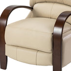 Melisa Genuine Leather Manual Recliner