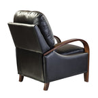 Melisa Genuine Leather Manual Recliner