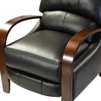 Melisa Genuine Leather Manual Recliner