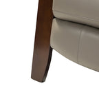 Melisa Genuine Leather Manual Recliner