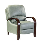 Melisa Genuine Leather Manual Recliner
