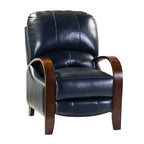 Melisa Genuine Leather Manual Recliner
