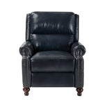 Consuela Mid-century Genuine Leather Recliner