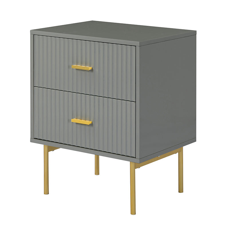 Nahuel Modern Nightstand With Two Drawers(Optional Types)