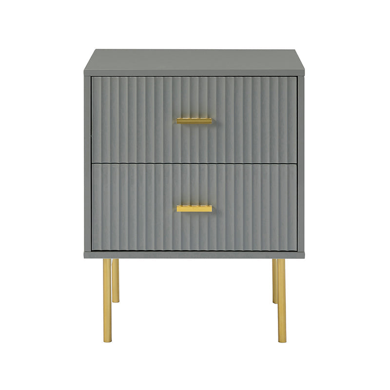 Nahuel Modern Nightstand With Two Drawers(Optional Types)