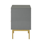 Nahuel Modern Nightstand With Two Drawers(Optional Types)