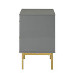 Nahuel Modern Nightstand With Two Drawers(Optional Types)