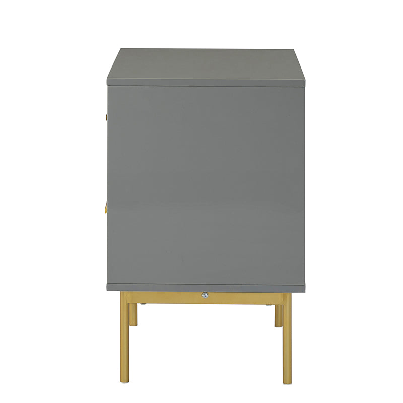Nahuel Modern Nightstand With Two Drawers(Optional Types)