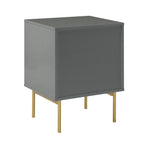 Nahuel Modern Nightstand With Two Drawers(Optional Types)