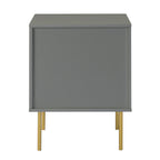 Nahuel Modern Nightstand With Two Drawers(Optional Types)