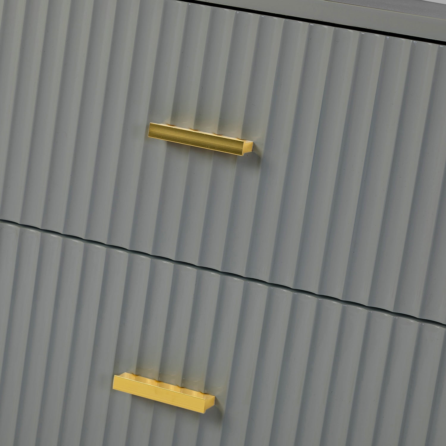 Nahuel Modern Nightstand With Two Drawers(Optional Types)