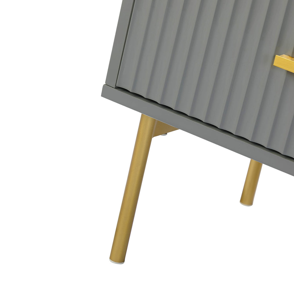 Nahuel Modern Nightstand With Two Drawers(Optional Types)