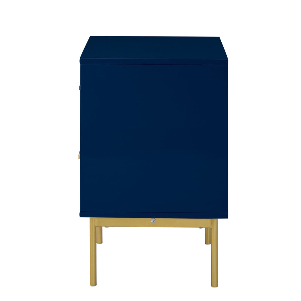 Nahuel Modern Nightstand With Two Drawers(Optional Types)