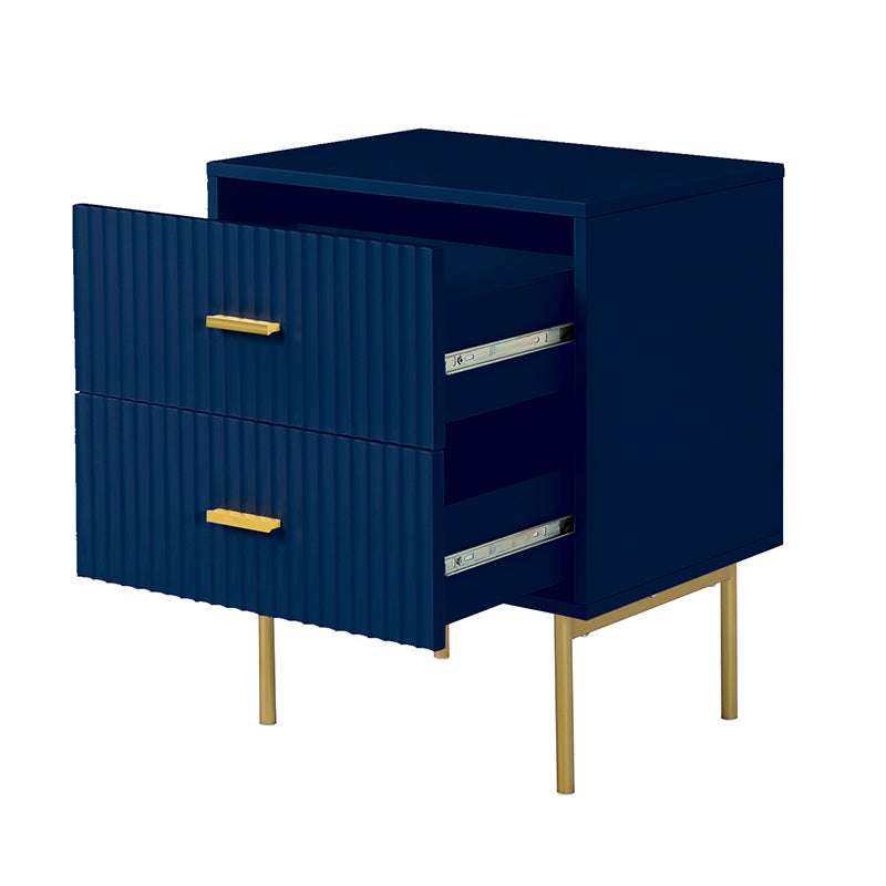 Nahuel Modern Nightstand With Two Drawers(Optional Types)