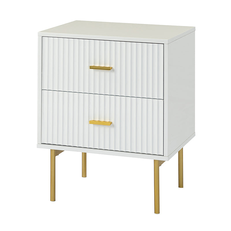 Nahuel Modern Nightstand With Two Drawers(Optional Types)
