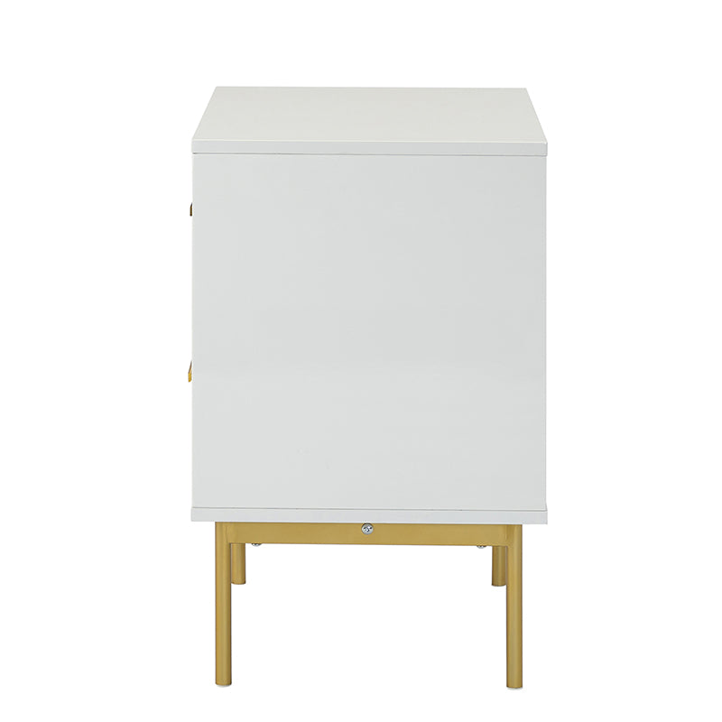 Nahuel Modern Nightstand With Two Drawers(Optional Types)