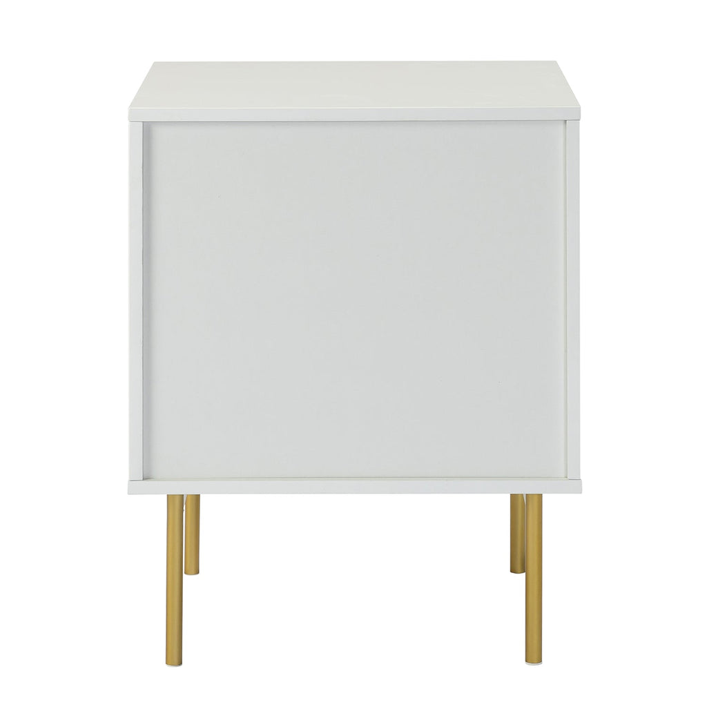 Nahuel Modern Nightstand With Two Drawers(Optional Types)