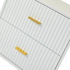 Nahuel Modern Nightstand With Two Drawers(Optional Types)