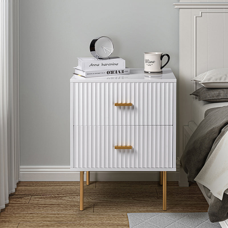 Nahuel Modern Nightstand With Two Drawers(Optional Types)